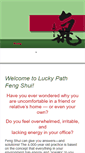 Mobile Screenshot of luckypath-fengshui.com