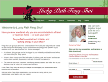 Tablet Screenshot of luckypath-fengshui.com